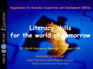 Literacy skills for the world of tomorrow