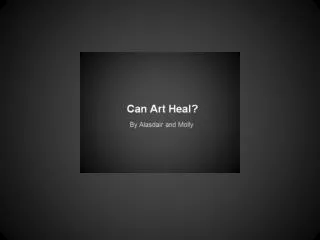can art heal