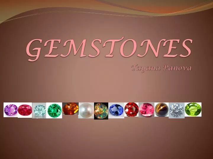 gemstones tayana panova