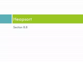 Heapsort