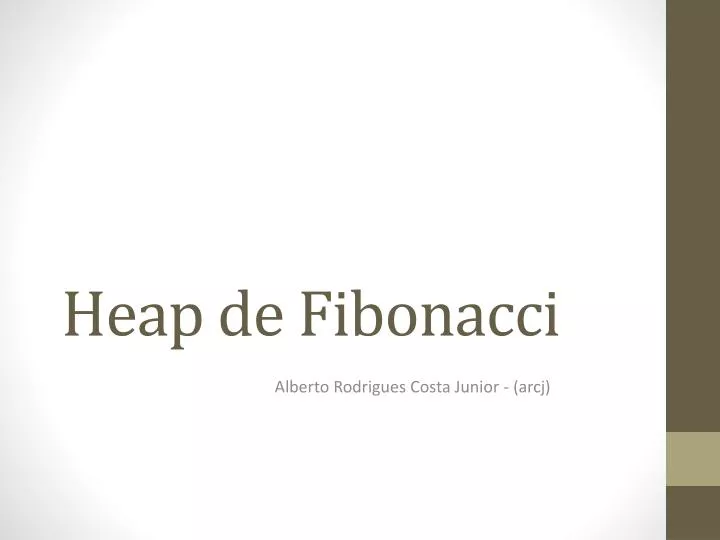 heap de fibonacci