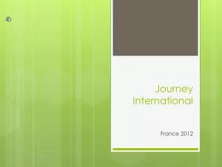 Journey International