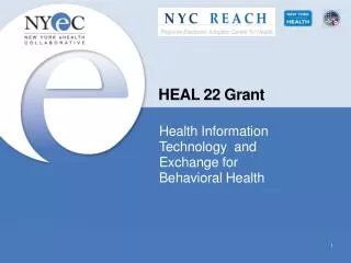 HEAL 22 Grant