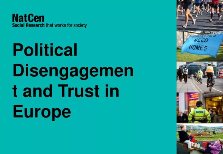 political disengagement and trust in europe