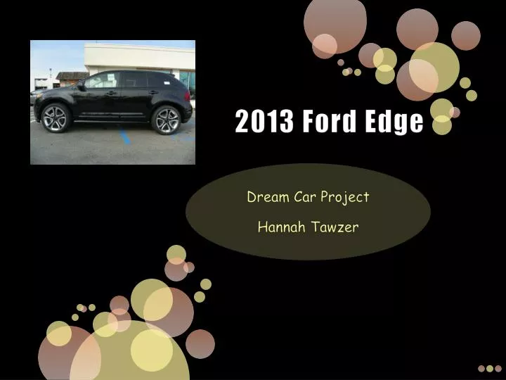2013 ford edge