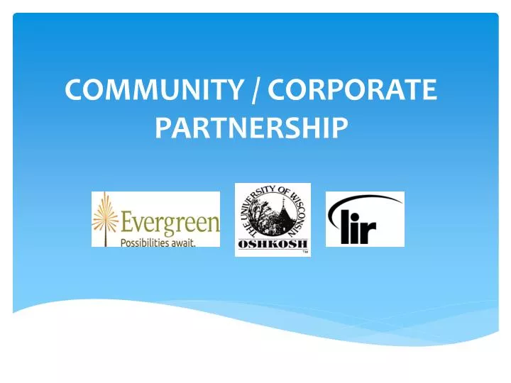 community corporate partnership