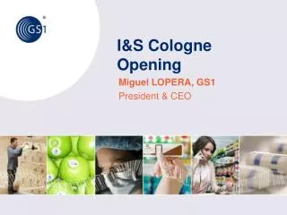 I&amp;S Cologne Opening