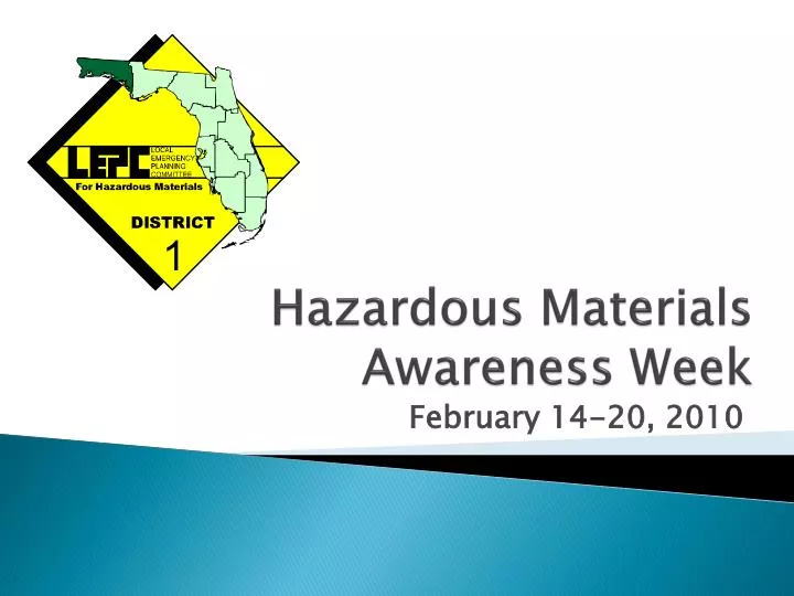 hazardous materials awareness week