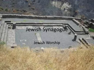 Jewish Synagogue