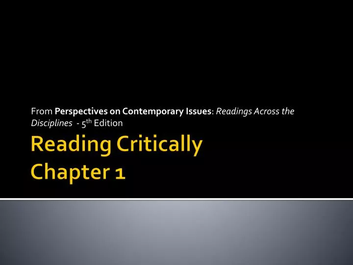 from perspectives on contemporary issues readings across the disciplines 5 th edition