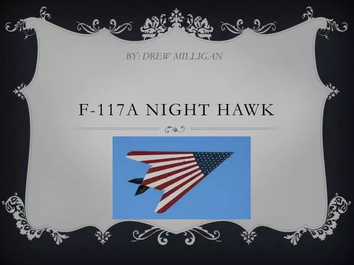 f 117a night hawk