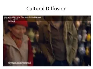 Cultural Diffusion