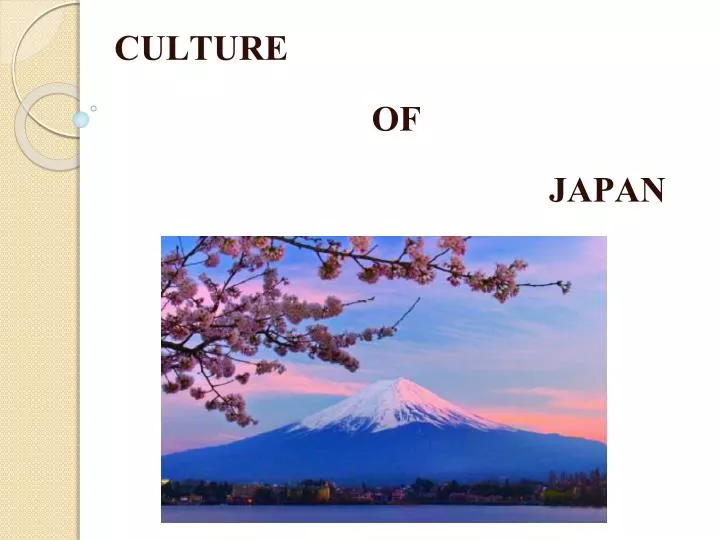 culture of japan