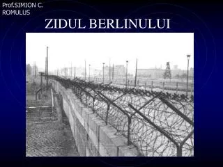ZIDUL BERLINULUI