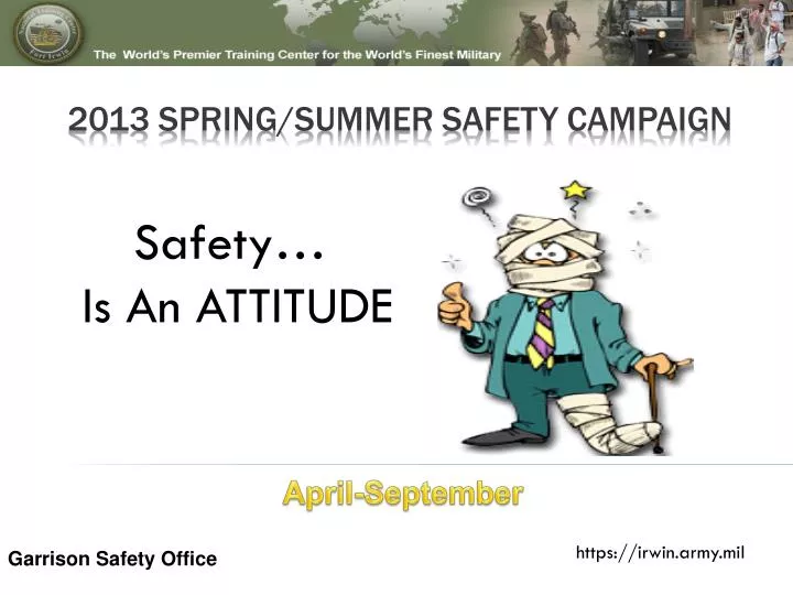2013 spring summer safety campaign