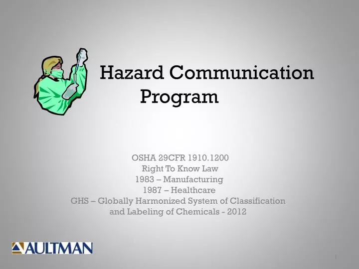 hazard communication program