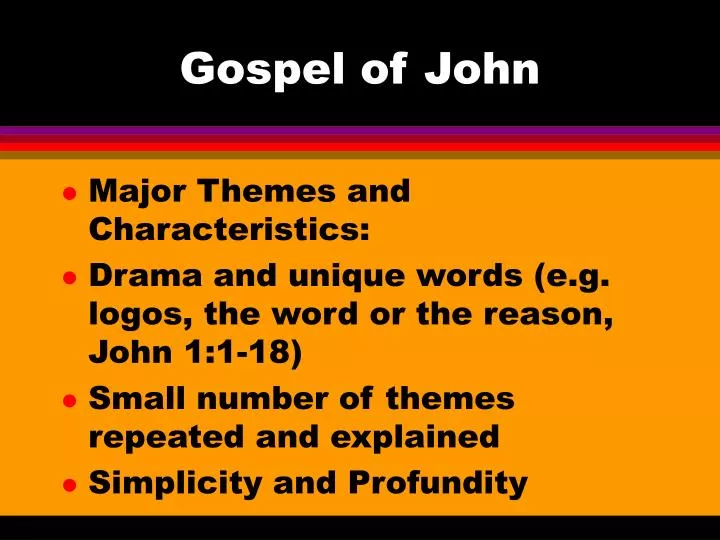 gospel of john