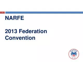 NARFE 2013 Federation Convention