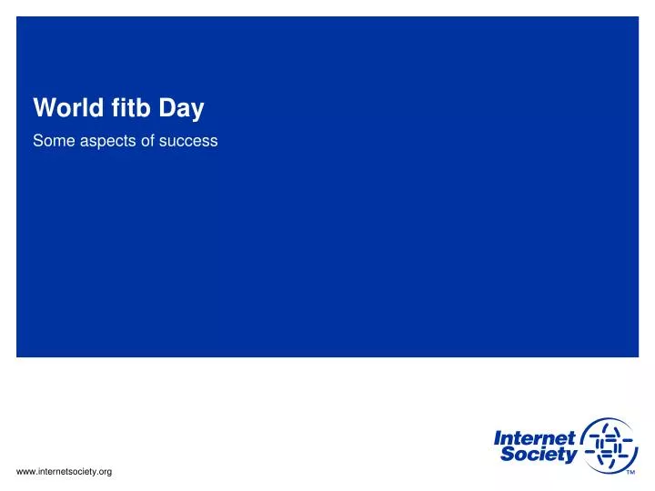 world fitb day