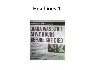 headlines 1