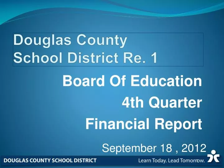 douglas county school district re 1