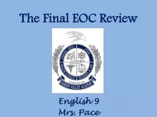 The Final EOC Review