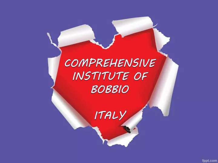 comprehensive institute of bobbio italy