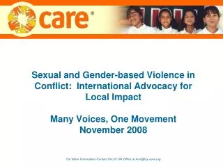 Sexual and Gender-based Violence and War