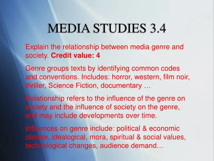 media studies 3 4
