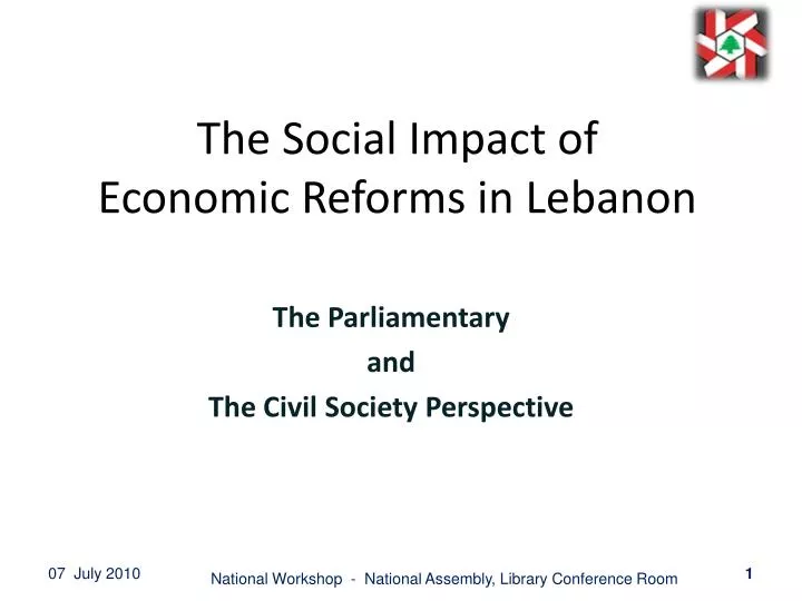 the social impact of economic reforms in lebanon
