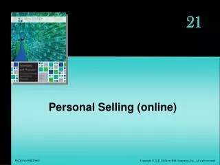 Personal Selling (online)