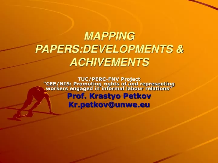 mapping papers developments achivements