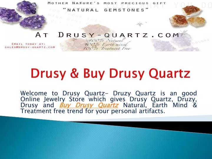 drusy buy drusy quartz