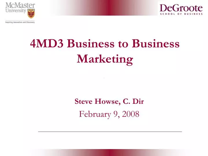 4md3 business to business marketing