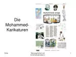Die Mohammed-Karikaturen - slide 1