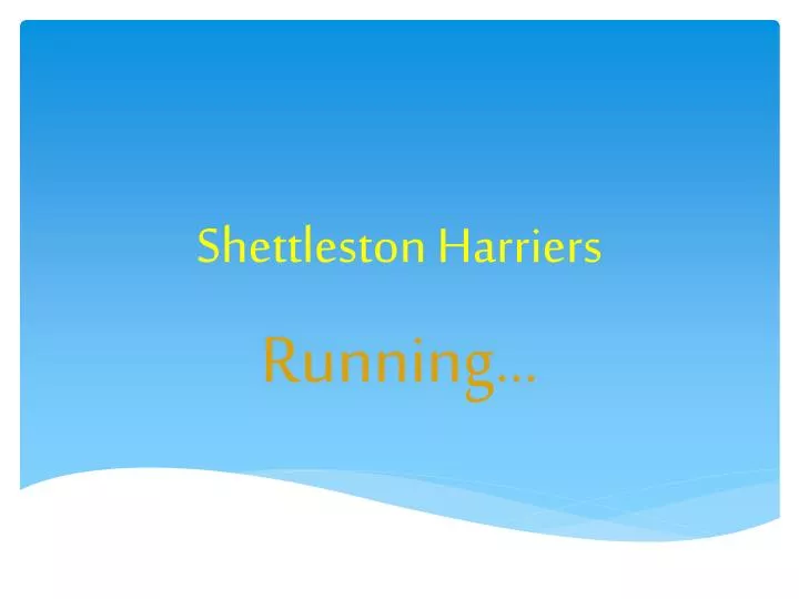 shettleston harriers