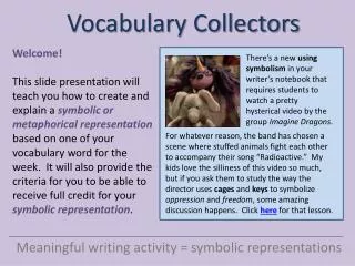 Vocabulary Collectors