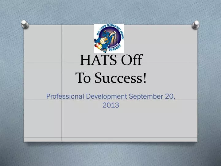 hats off to success