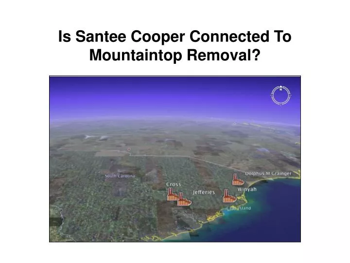 is santee cooper connected to mountaintop removal