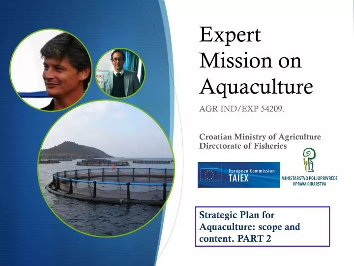 expert mission on aquaculture