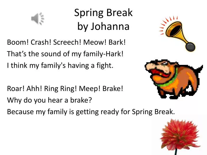 spring break by johanna