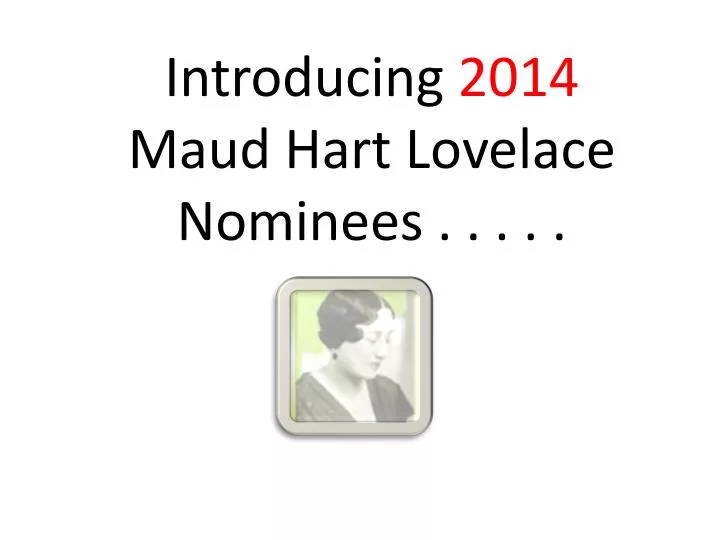 introducing 2014 maud hart lovelace nominees