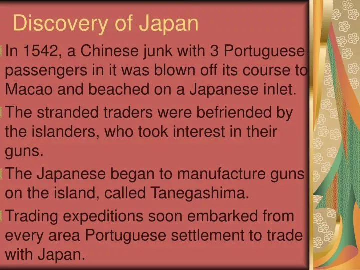 discovery of japan