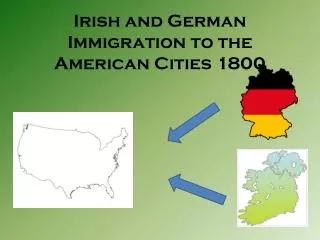 Irish and German Immigration to the American Cities 1800