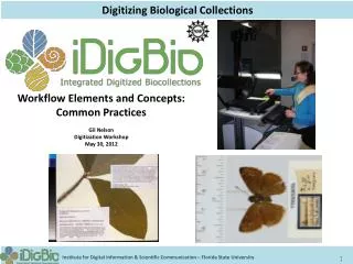 Digitizing Biological Collections