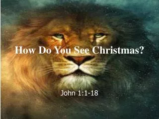 How Do You See Christmas?