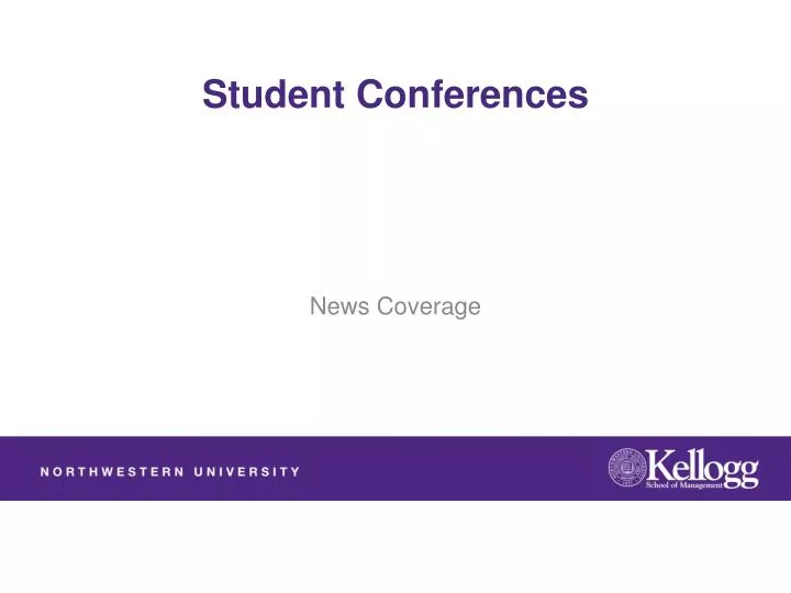 student conferences