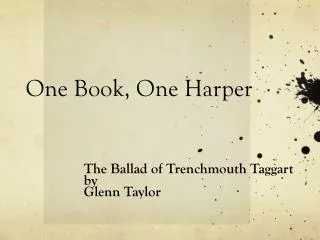 One Book, One Harper