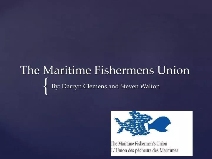 the maritime fishermens union