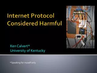 Internet Protocol Considered Harmful